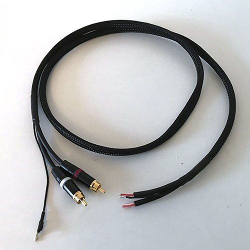 Câble RCA monté. Audio Acoustique, platine vinyle