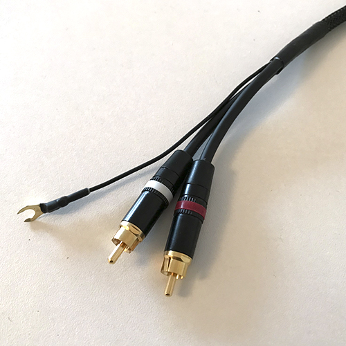 Câble RCA monté. Audio Acoustique, platine vinyle
